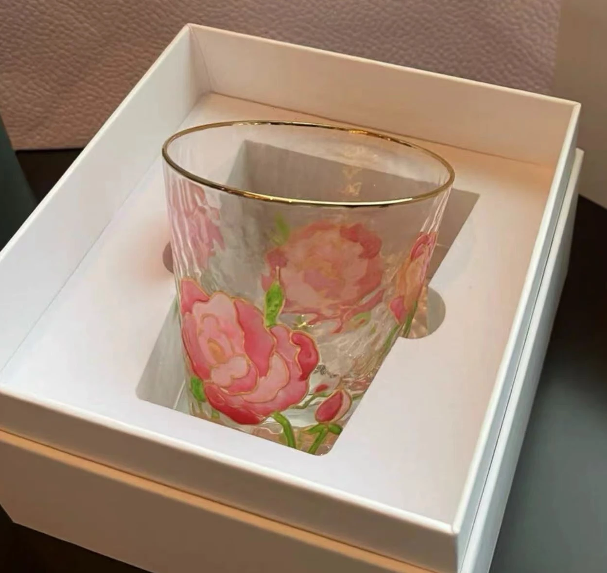 Glass d high quality water cup DO 
Glass d high quality water cup DO