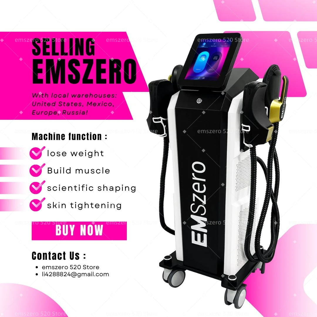 NEO Black RF EMS Sculpt DLS-EMSlim Machine 6500W Hi-emt 2024 Fat Body Slimming Technology Muscle Stimulation Sculpting EMSZERO
NEO Black RF EMS Sculpt DLS-EMSlim Machine 6500W Hi-emt 2024 Fat Body Slimming Technology Muscle Stimulation Sculpting EMSZERO