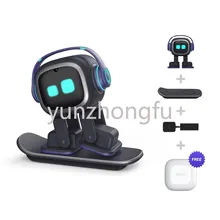 Surrogate Shopping Children's Intelligent Toy AI Robot Desktop Pet Emo English Accompanying Gift Electronic Toy Vector
