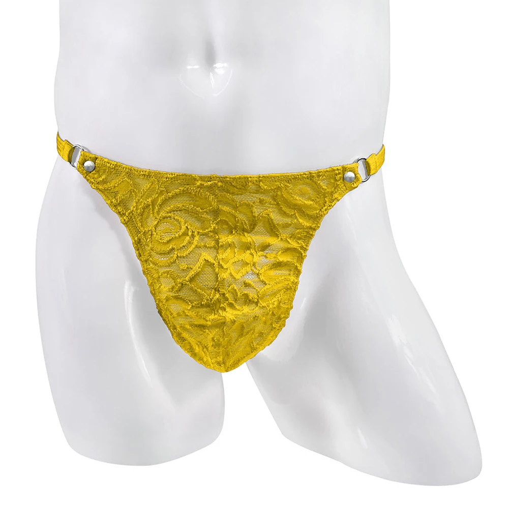 Men Sexy Lace Underwear Sissy Breathable Soft G-String Bikini Briefs Male T Back Thong U Convex Pouch Panties Solid Lingerie
Men Sexy Lace Underwear Sissy Breathable Soft G-String Bikini Briefs Male T Back Thong U Convex Pouch Panties Solid Lingerie