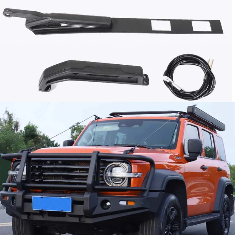 Fit for Tank 300 Branch Separator Cross Country Obstacle Divider Roof Spot Light Frame Exterior Decoration Special Accessories
Fit for Tank 300 Branch Separator Cross Country Obstacle Divider Roof Spot Light Frame Exterior Decoration Special Accessories