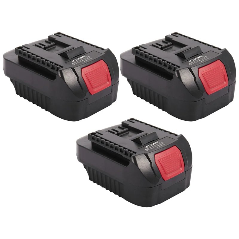 3X MT20BSL Li-Ion Battery Converter Adapter for Makita 18V BL1830 BL1860 BL1850 BL1840 BL1820 Used to for Bosch 18V Tool
3X MT20BSL Li-Ion Battery Converter Adapter for Makita 18V BL1830 BL1860 BL1850 BL1840 BL1820 Used to for Bosch 18V Tool
