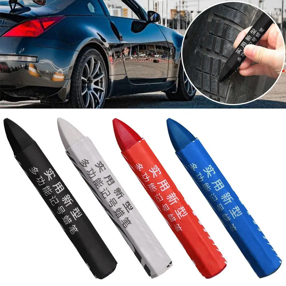 

Crayon Marker For Tire Car Tire Repair Marker Pen Waterproof Tire Repair Crayon Marker Pen Portable Tire Marking Crayon Tools