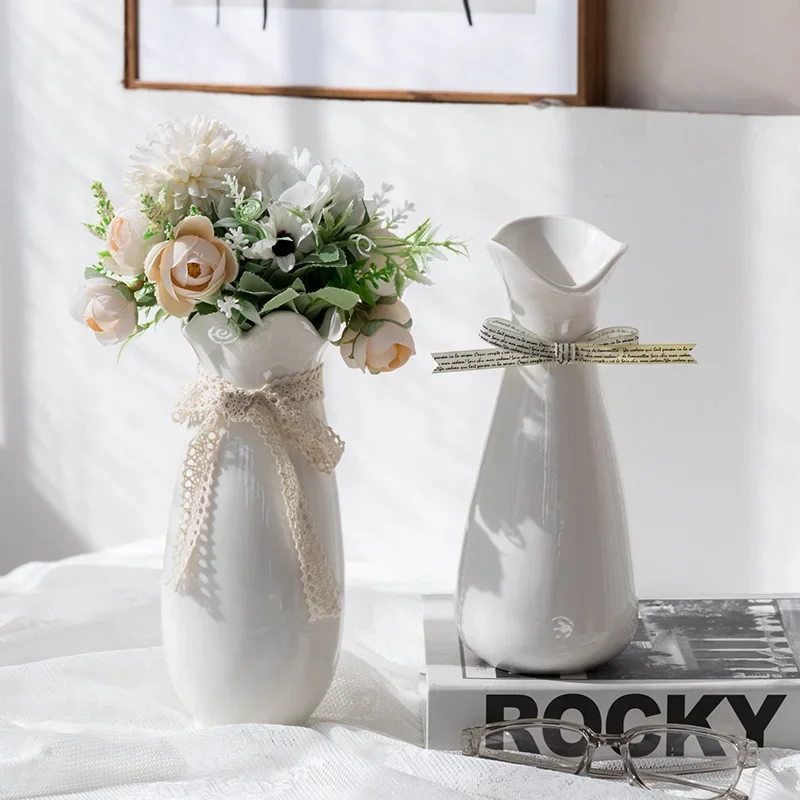 Plant Modern Vase Jar Nordic Style Ceramique Blanc Minimalist Living Room Vases Flower Arrangements Jarrones Home Accessories
Plant Modern Vase Jar Nordic Style Ceramique Blanc Minimalist Living Room Vases Flower Arrangements Jarrones Home Accessories