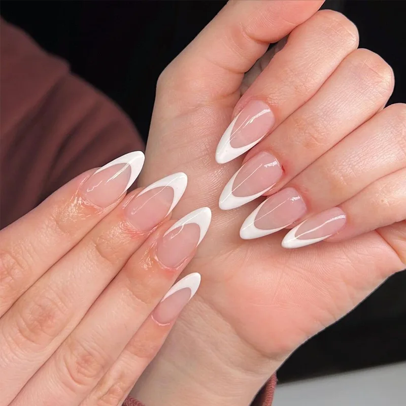 24Pcs White French False Nail Tips For Women Luxury Finished Fake Nails Short Removable Press On Nail Sticker With Jelly Gel
24Pcs White French False Nail Tips For Women Luxury Finished Fake Nails Short Removable Press On Nail Sticker With Jelly Gel