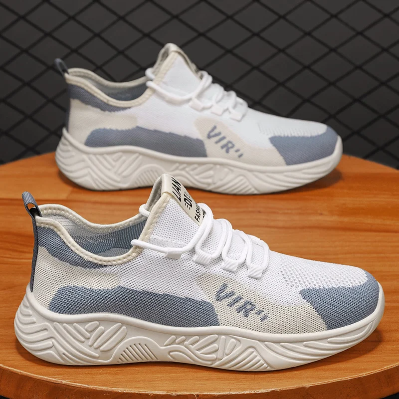 

CYYTL Breathable Men Shoes Summer Sneakers Casual Tennis Mesh Outdoor Hiking Sport Running Platform Luxury Designer Work Fashion