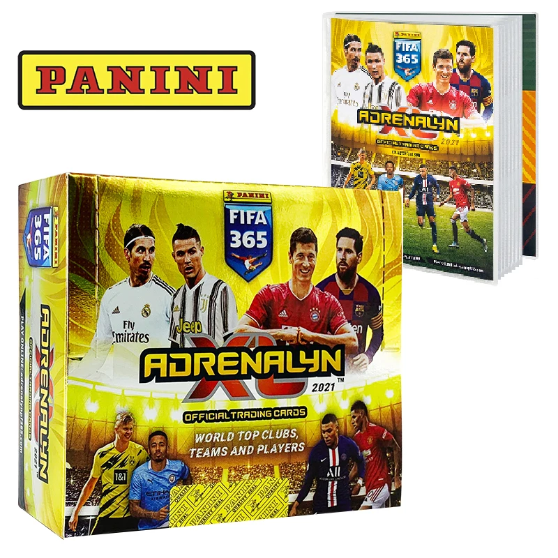 

New Panini 2020-21 Years Football Game Game Version Fifa 365 Adrenalyn Star Box Card Children's Toys Fan Favorite Card Gift Box