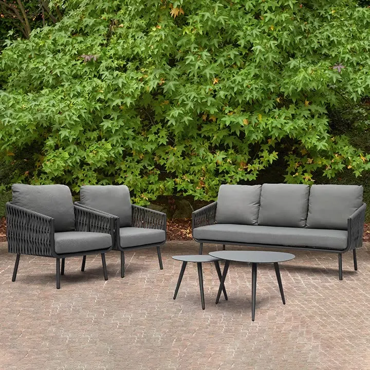 Nordic outdoor rope sofa outdoor courtyard garden leisure tables and chairs outdoor balcony rattan sofa
Nordic outdoor rope sofa outdoor courtyard garden leisure tables and chairs outdoor balcony rattan sofa