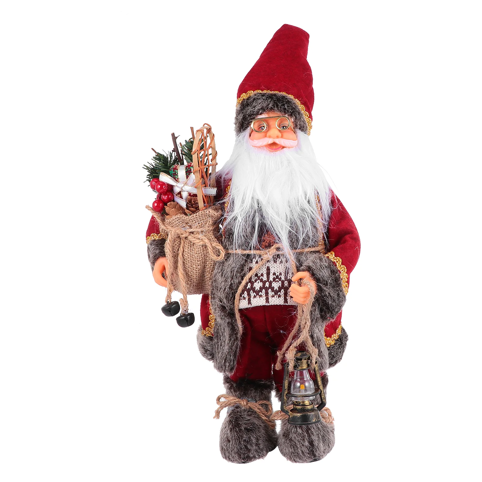 Santa Claus Ornament Xmas Home Decoration Christmas for Dining Table Desktop Gift Fabric Toy The
Santa Claus Ornament Xmas Home Decoration Christmas for Dining Table Desktop Gift Fabric Toy The