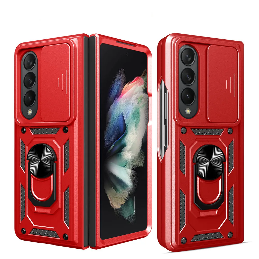 Military Armor Case for Samsung Galaxy Z Fold 4 5G Magnetic Ring Bracket Shockproof Case for Samsung Z Fold 3 5G Lens Protective
Military Armor Case for Samsung Galaxy Z Fold 4 5G Magnetic Ring Bracket Shockproof Case for Samsung Z Fold 3 5G Lens Protective