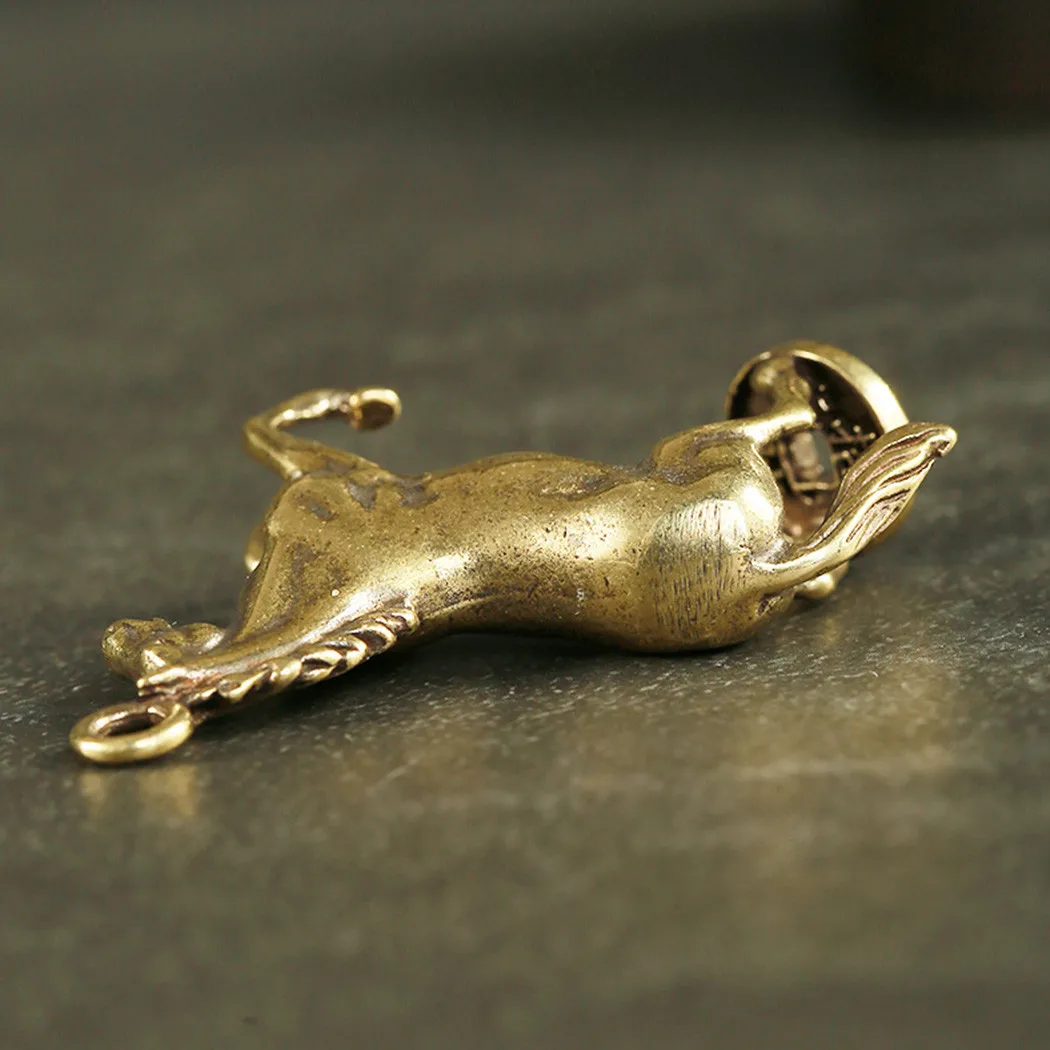 Accessory Mini Brass Ornaments Decoration Desk Gift Home Horse Pendant Portable Vintage Brand New Parts Supply
Accessory Mini Brass Ornaments Decoration Desk Gift Home Horse Pendant Portable Vintage Brand New Parts Supply