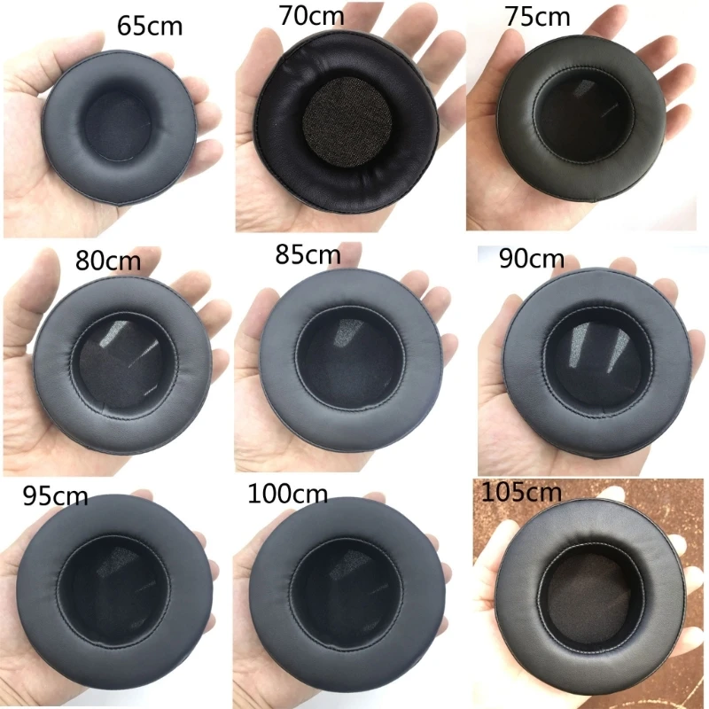 1 Pair Earpads 65mm-110mm Replacement PU Leather Earpads Ear Cushion Memory Foam Earmuffs for Headphones
1 Pair Earpads 65mm-110mm Replacement PU Leather Earpads Ear Cushion Memory Foam Earmuffs for Headphones