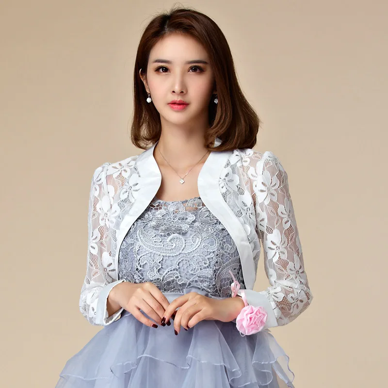 Women Summer 3/4 Long Sleeve Crop Jackets Shrug Bolero Lace Cape Jacket Korean Style Wraps Beach Shawl Elegant Lace Blazer Sweet
Women Summer 3/4 Long Sleeve Crop Jackets Shrug Bolero Lace Cape Jacket Korean Style Wraps Beach Shawl Elegant Lace Blazer Sweet