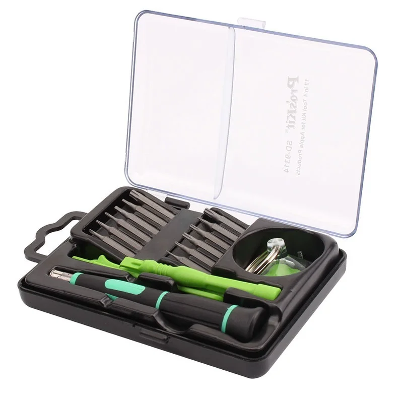 Набор прецизионных отверток 17 в 1, подходит для электронных устройств, ноутбуков, смартфонов, разборки ручных инструментов 
Набор прецизионных отверток 17 в 1, подходит для электронных устройств, ноутбуков, смартфонов, разборки ручных инструментов