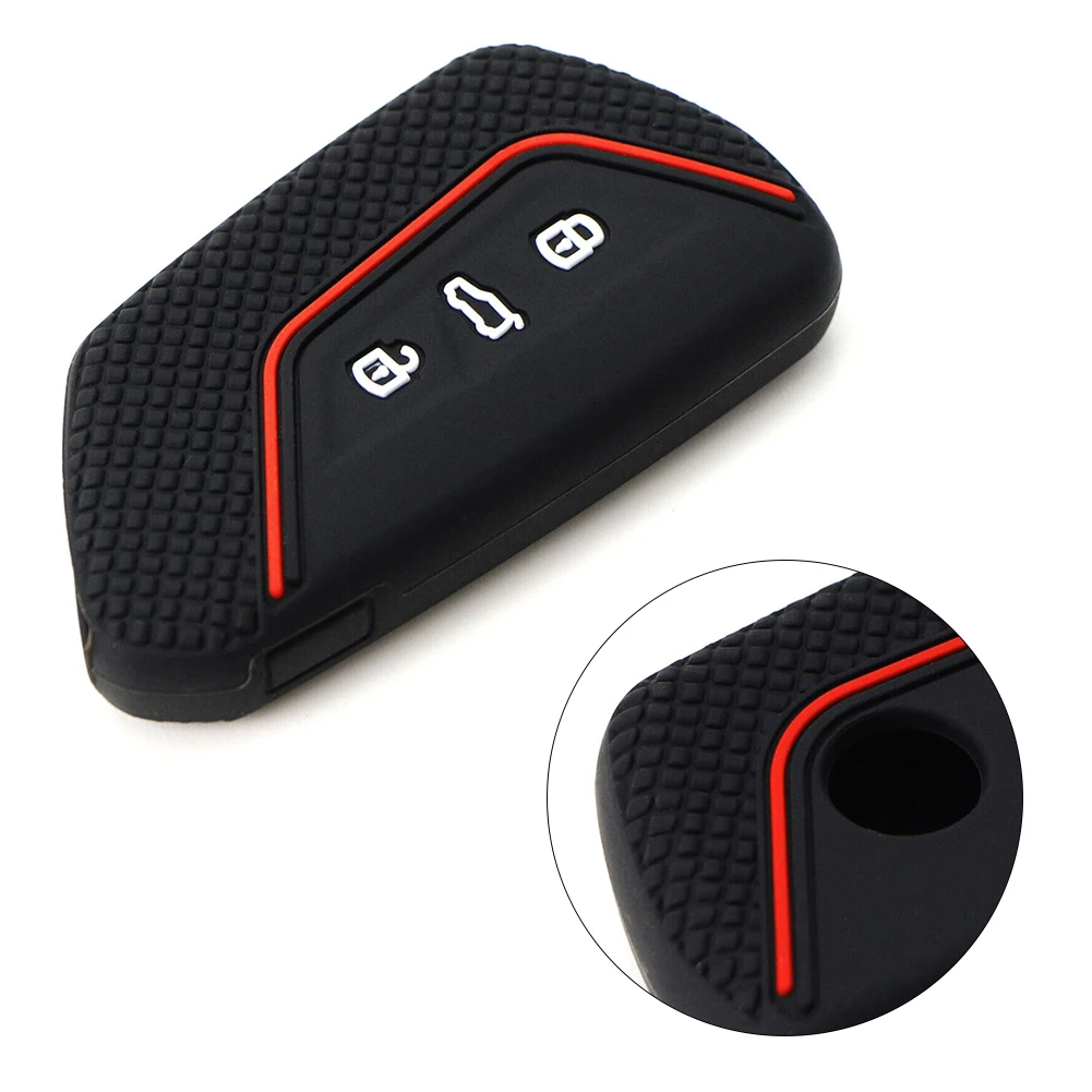 Car Remote Key Fob-case Brand-new Stylish Key Fob Black Soft Silicone Key Fob Cover For Golf MK8 For Skoda Octavia
Car Remote Key Fob-case Brand-new Stylish Key Fob Black Soft Silicone Key Fob Cover For Golf MK8 For Skoda Octavia