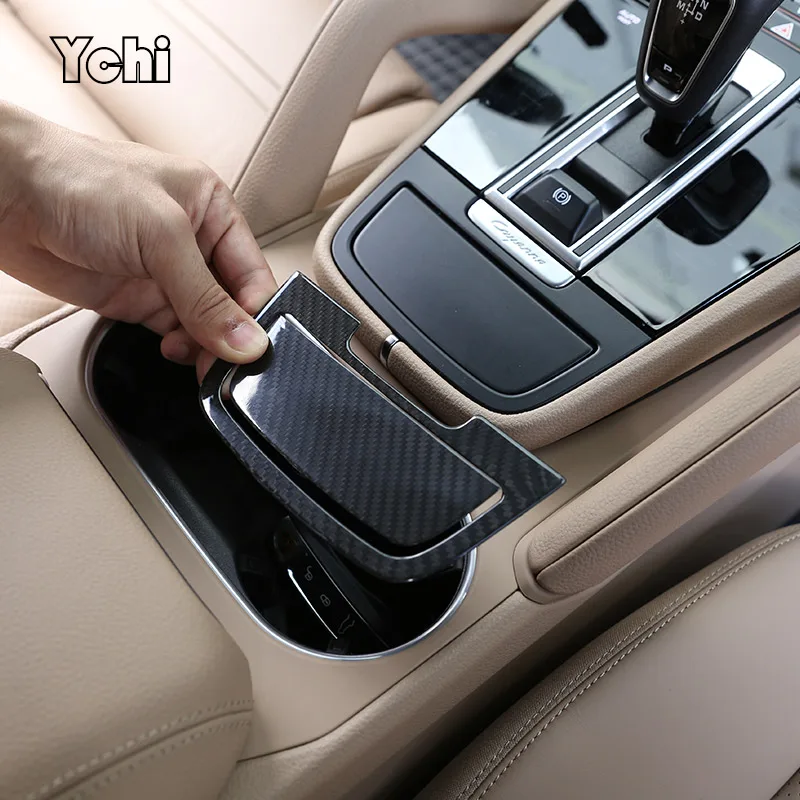 Real Carbon Fiber For Porsche Cayenne 2018-2023 Car Central Control Ashtray Panel Cover Trim Stickers Car Accessories
Real Carbon Fiber For Porsche Cayenne 2018-2023 Car Central Control Ashtray Panel Cover Trim Stickers Car Accessories