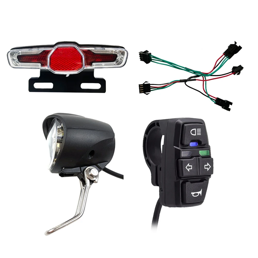 36/48V Electric Bicycle Headlight And Taillight DK336 Switch Cable Cycling Parts E-bike Retrofit 3 Pins Wire Ebike Accessories
36/48V Electric Bicycle Headlight And Taillight DK336 Switch Cable Cycling Parts E-bike Retrofit 3 Pins Wire Ebike Accessories