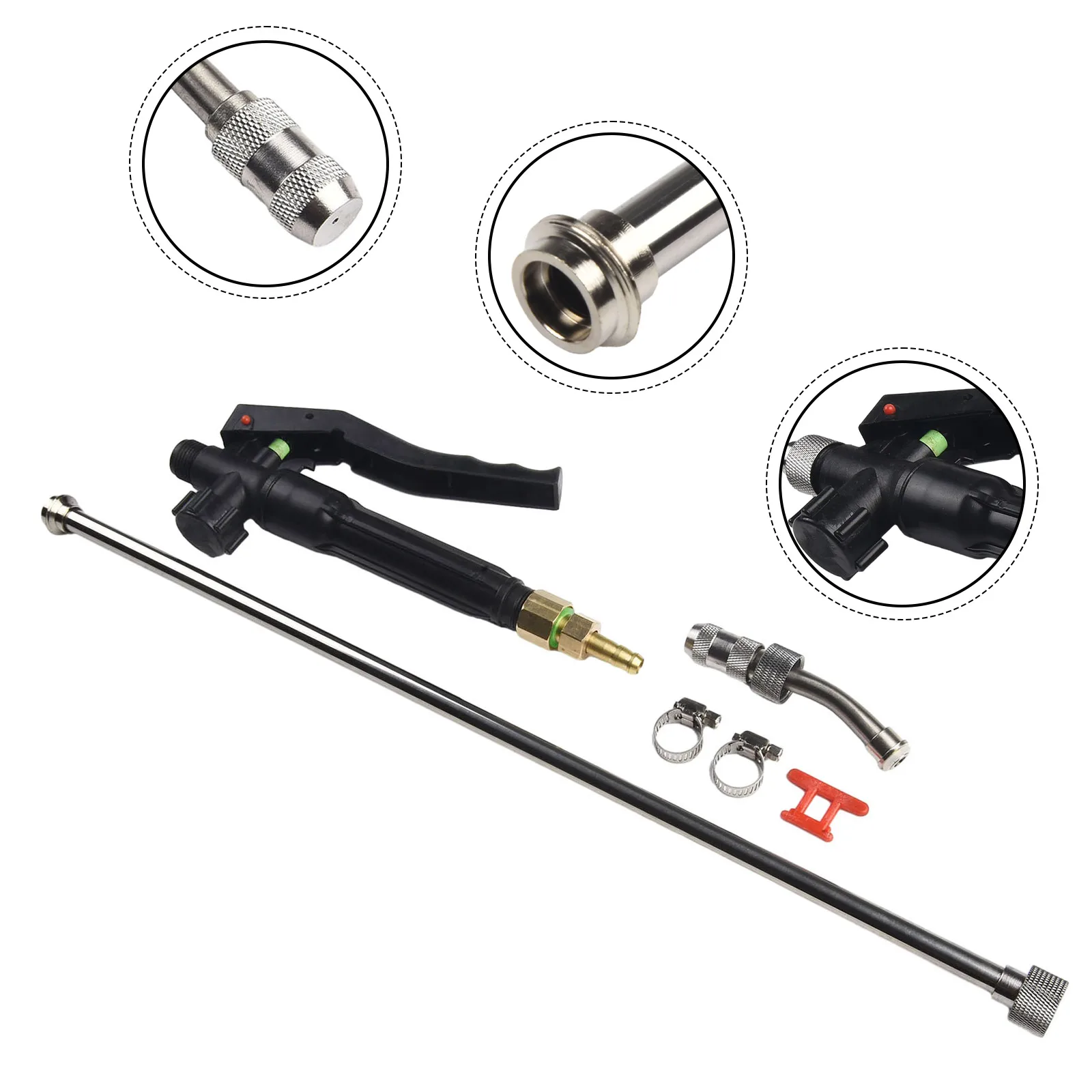 Tool Sprayer Wand 1pcs 3/8\\\\\\\" Adjustable Nozzle Brass Barb Car Wash Metal Sprayer Wand Stainless Steel Universal Exquisite
Tool Sprayer Wand 1pcs 3/8\\\\\\\" Adjustable Nozzle Brass Barb Car Wash Metal Sprayer Wand Stainless Steel Universal Exquisite