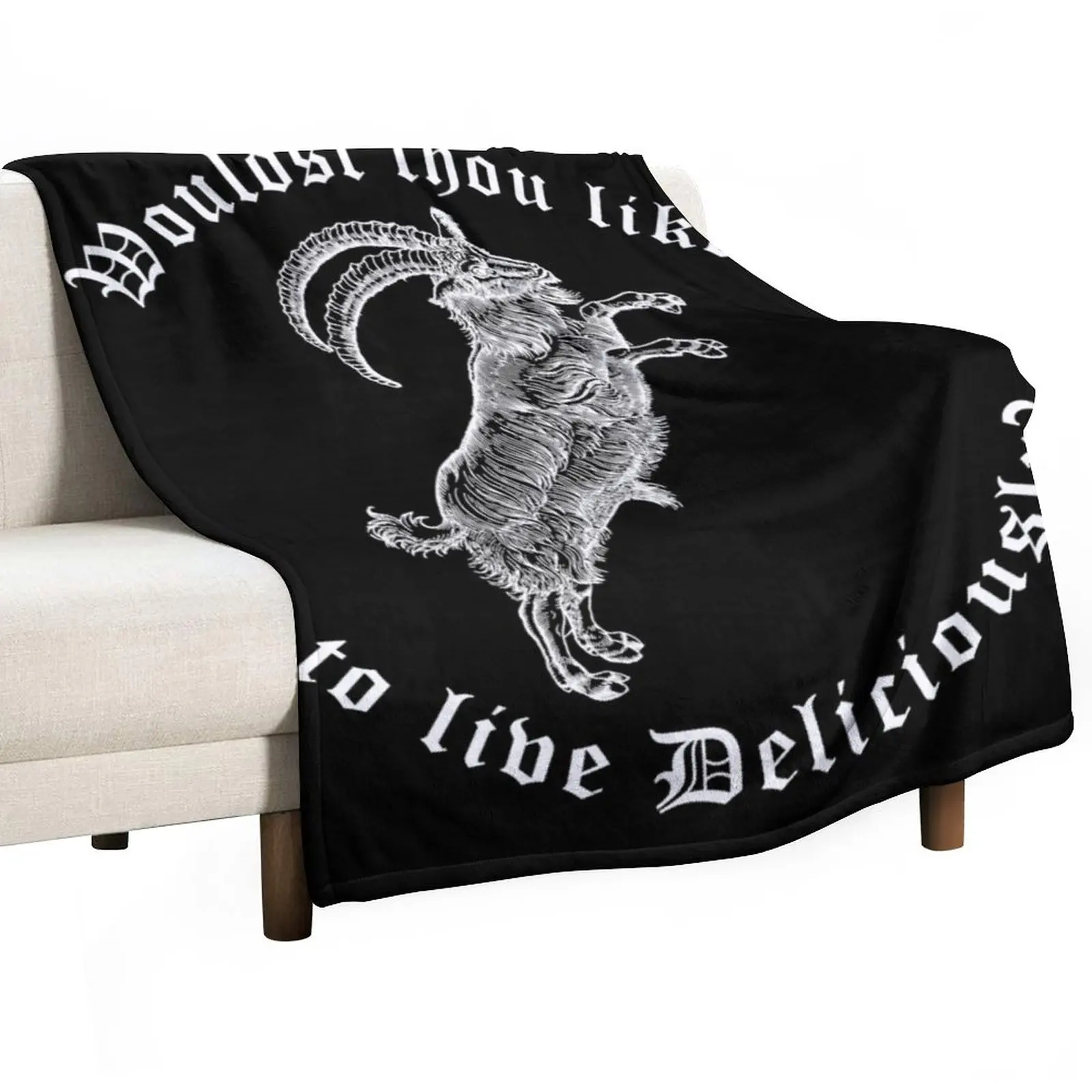 White Phillip: Wouldst Thou Like To Live Deliciously Throw Blanket Baby Blanket Luxury Brand Blanket
White Phillip: Wouldst Thou Like To Live Deliciously Throw Blanket Baby Blanket Luxury Brand Blanket