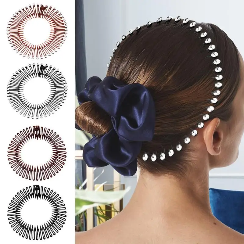 Full Circle Hair Comb Headband Wavy Spring Full Circle Headbands Hair Wrap Hairband Holder Hair Headband For Women Girls
Full Circle Hair Comb Headband Wavy Spring Full Circle Headbands Hair Wrap Hairband Holder Hair Headband For Women Girls