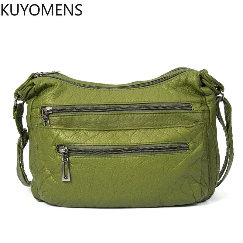 Fashion Women Shoulder Bag Soft Crossbody Bag for Girls Blue Multi-pockets Messenger Bag Pu Leather Handbag Purse 
Fashion Women Shoulder Bag Soft Crossbody Bag for Girls Blue Multi-pockets Messenger Bag Pu Leather Handbag Purse