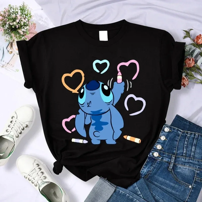 New Manga Cartoon Y2k 90s Disney Kawaii Lilo Stitch Funny T Shirt Women Stitch Cute T-shirt Graphic Tshirt Tees Female Clothes
New Manga Cartoon Y2k 90s Disney Kawaii Lilo Stitch Funny T Shirt Women Stitch Cute T-shirt Graphic Tshirt Tees Female Clothes