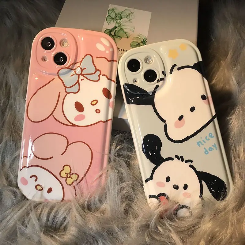 Kawaii My Melody Phone Case Sanrio Anime Cartoon Pochacco Smartphone Cover Iphone 11/12/13/14 Pro Max Protective Sleeve Toy Gift
Kawaii My Melody Phone Case Sanrio Anime Cartoon Pochacco Smartphone Cover Iphone 11/12/13/14 Pro Max Protective Sleeve Toy Gift