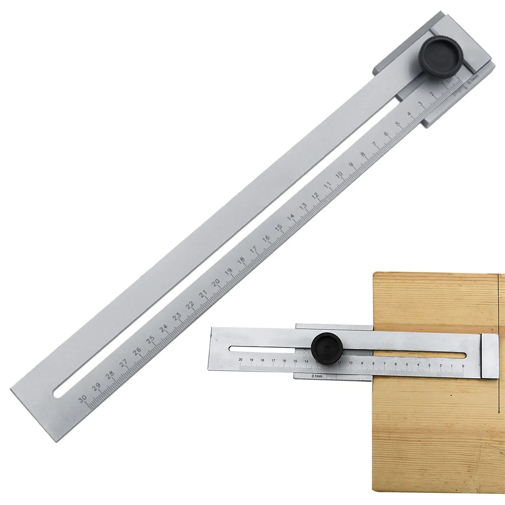 Ruler Marking Gauge DIY Mark Scraper Marking Gauge Ruler Screw Cutting Stainless Steel Tool Woodworking Brand New
Ruler Marking Gauge DIY Mark Scraper Marking Gauge Ruler Screw Cutting Stainless Steel Tool Woodworking Brand New
