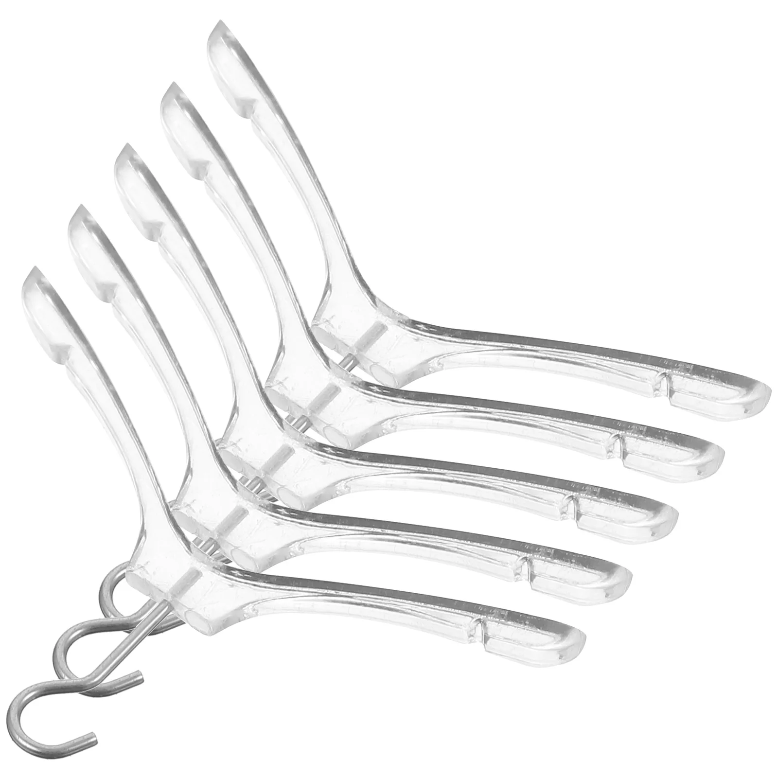 5 Pcs Mini Hanger Small Hangers Dress House Baby Rack Supplies Plastic Miniature Clothes Coat
5 Pcs Mini Hanger Small Hangers Dress House Baby Rack Supplies Plastic Miniature Clothes Coat