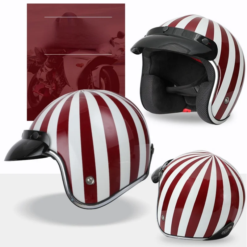 Men Women Motorcycle Helmet Four Seasons Portable Cute Full Face Summer Sun Protection Safety Thermal Capacete De Moto Masculino 
Men Women Motorcycle Helmet Four Seasons Portable Cute Full Face Summer Sun Protection Safety Thermal Capacete De Moto Masculino