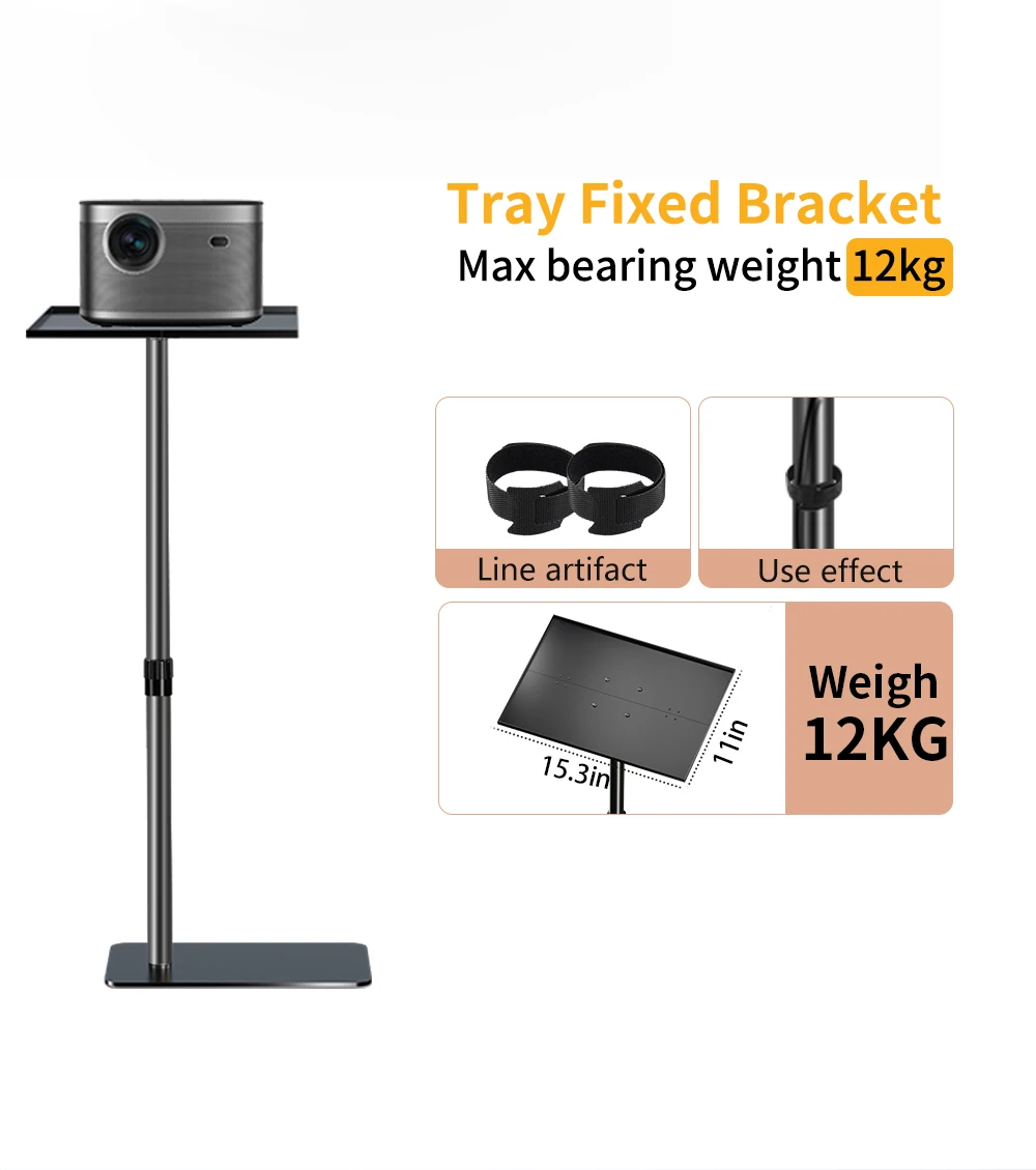 Adjustable Projector Support Stand Metal Holder Multi-angle 360° Rotating Projector Bracket for Film Video Projector 13 Adjustable Projector Support Stand Metal Holder Multi-angle 360° Rotating Projector Bracket for Film Video Projector 7