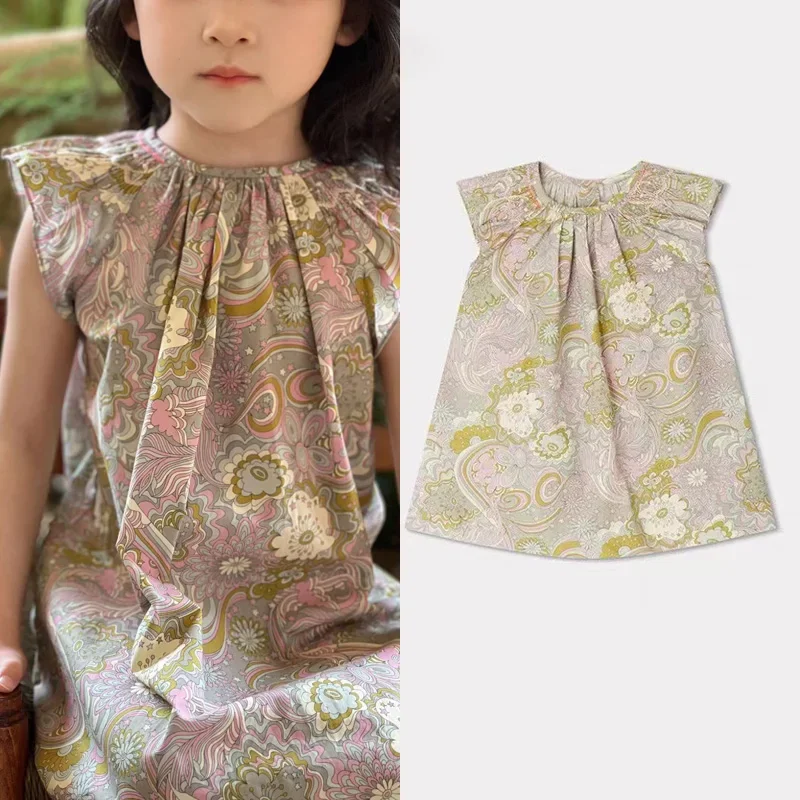 Женское летнее платье 2024, платье для девушек с цветочным принтом, тянущееся платье с рукавами-фонариками, платье для девочек, детская одежда
Женское летнее платье 2024, платье для девушек с цветочным принтом, тянущееся платье с рукавами-фонариками, платье для девочек, детская одежда