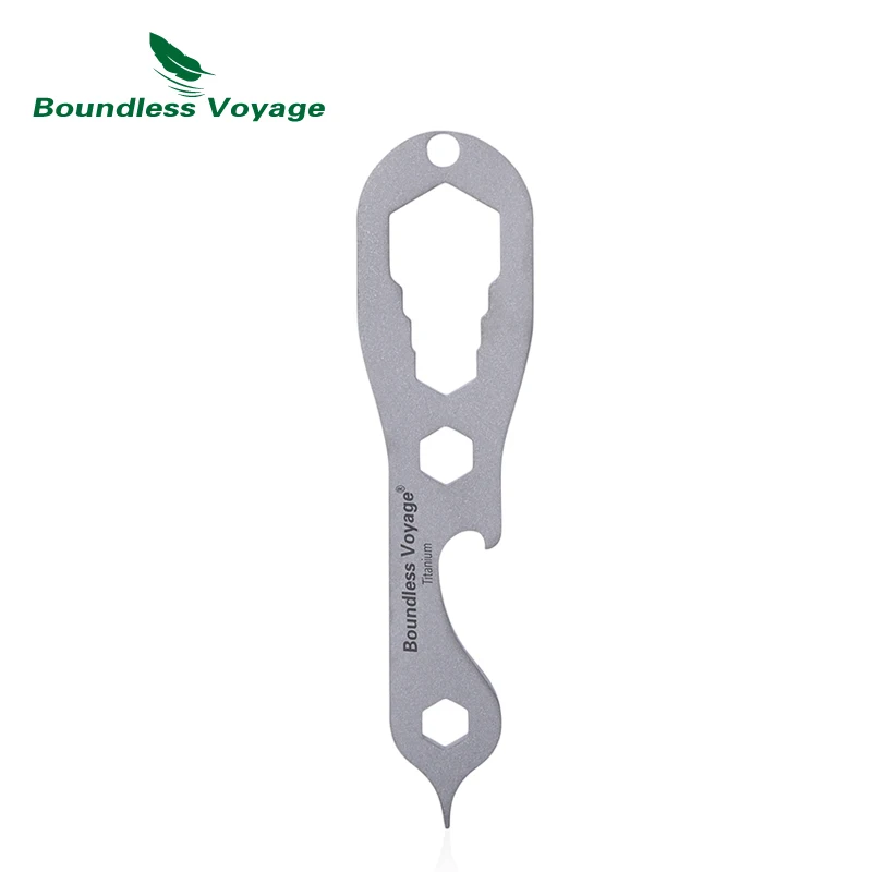 Boundless Voyage EDC Titanium Multifunctional Tool Bottle Opener Pocket Outdoor Travel Accessories Slotted Flat Screwdriver Tool
Boundless Voyage EDC Titanium Multifunctional Tool Bottle Opener Pocket Outdoor Travel Accessories Slotted Flat Screwdriver Tool