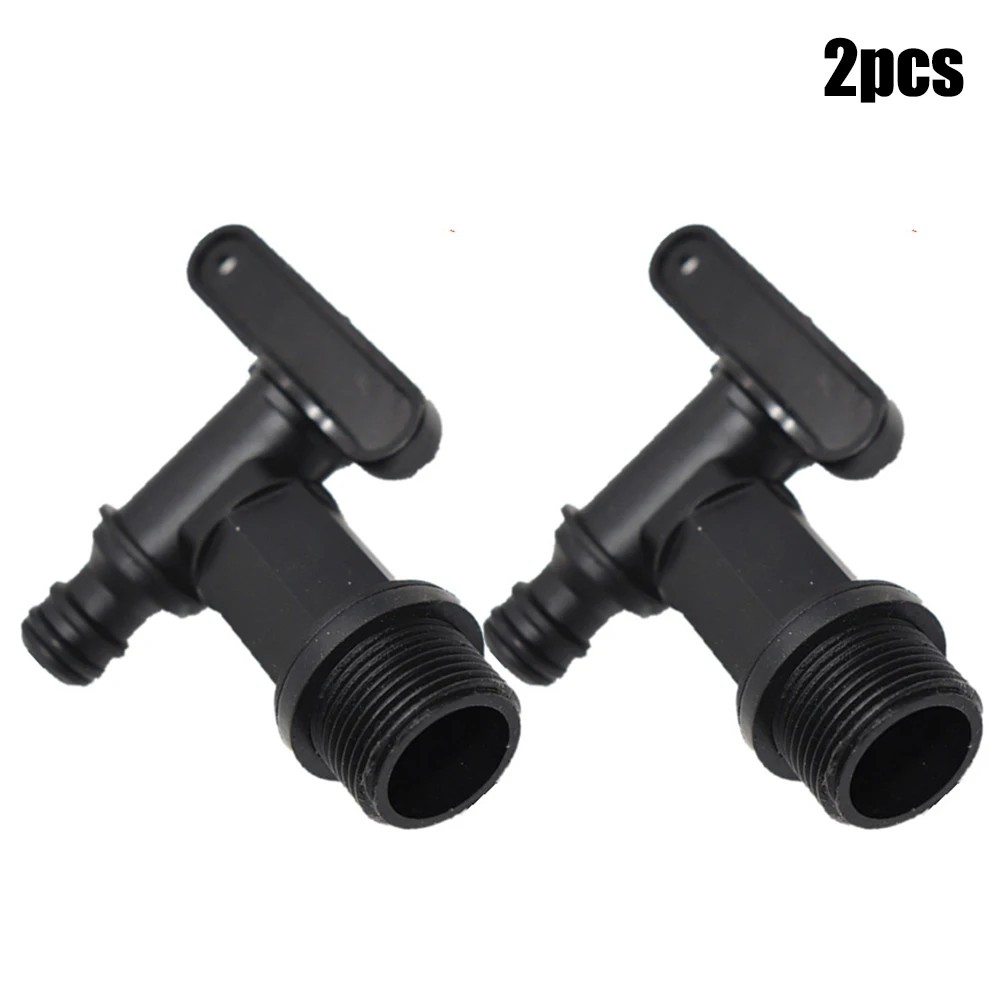2PCS Water Butt Tap 3/4in Plastic IBC Tonneau Faucet Rain Water Tank Spout Valve Garden Water Connectors Irrigation Supplies
2PCS Water Butt Tap 3/4in Plastic IBC Tonneau Faucet Rain Water Tank Spout Valve Garden Water Connectors Irrigation Supplies