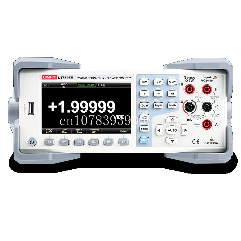 UT8805E Benchtop Digital Multimeter 5 1/2 Multimeter Digital 4.3 Inch UT8805E/UT8804E/UT8803E/UT8802E
UT8805E Benchtop Digital Multimeter 5 1/2 Multimeter Digital 4.3 Inch UT8805E/UT8804E/UT8803E/UT8802E