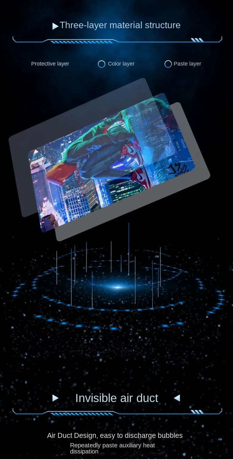 Generic Laptop Sticker Cover for Lenovo LEGION 5 Pro 16ACH6H Laptop