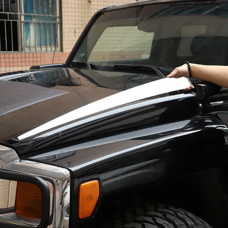 For Hummer H3 2005 2006 2007 2008 2009 Stainless Steel Silver Car Hood Engine Two Side Cover Trim Stickers Car Accessories
For Hummer H3 2005 2006 2007 2008 2009 Stainless Steel Silver Car Hood Engine Two Side Cover Trim Stickers Car Accessories