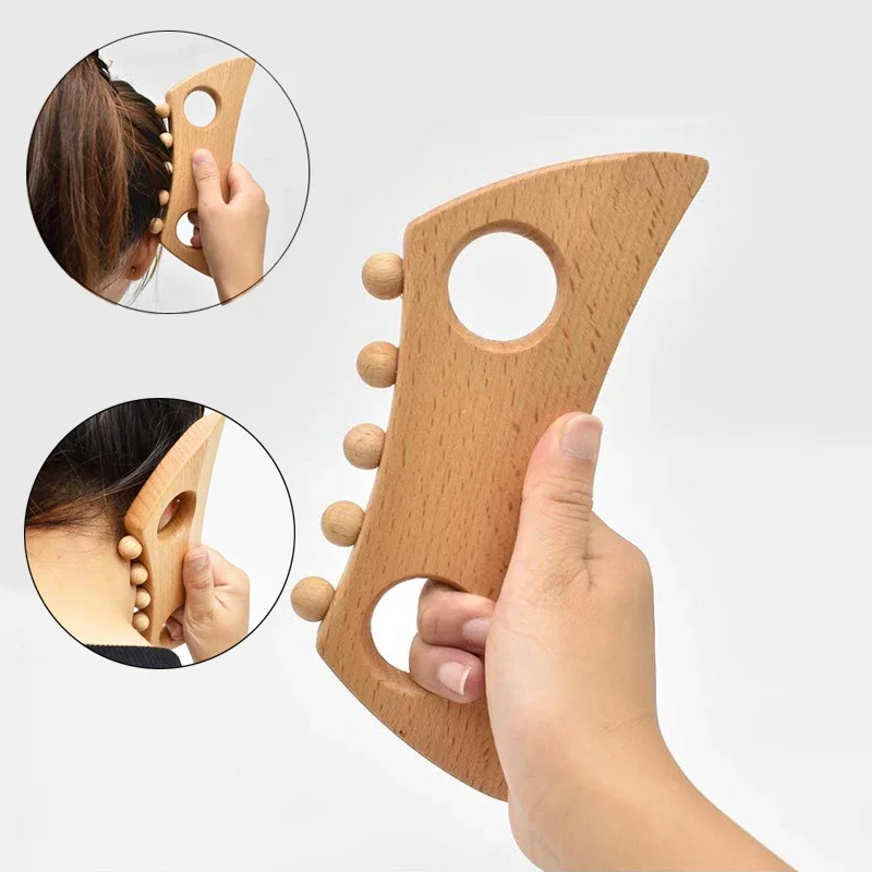 1Pcs Wooden Gua Sha Massage Tool Lymphatic Drainage Massager Wood Therapy Massage Tools for Body Shaping Muscle Relax
1Pcs Wooden Gua Sha Massage Tool Lymphatic Drainage Massager Wood Therapy Massage Tools for Body Shaping Muscle Relax