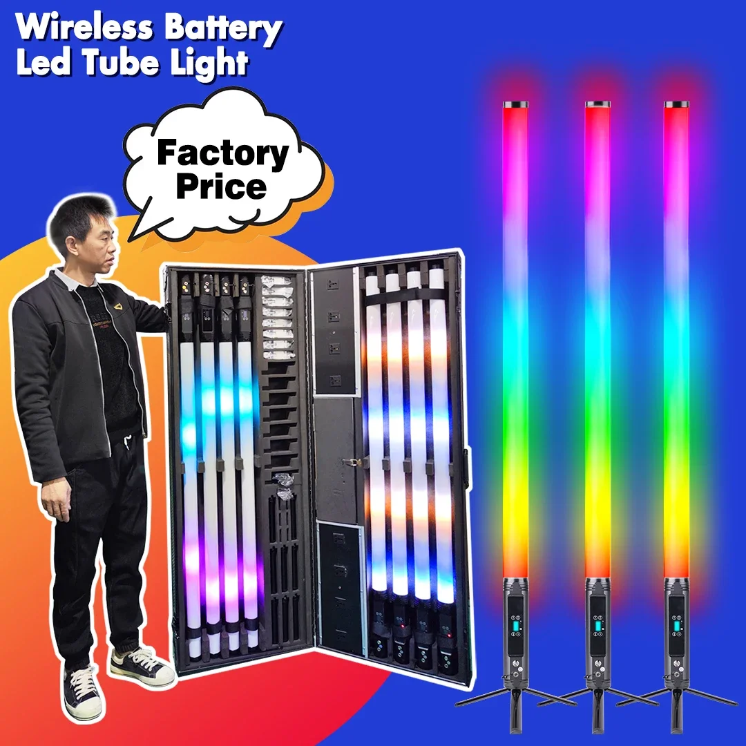 Portable Marslite IP65 Titan Wireless Battery 360 Pixel Tube Barra Luminosa a Led Wireless Led tube DMX Club DJ Light
Portable Marslite IP65 Titan Wireless Battery 360 Pixel Tube Barra Luminosa a Led Wireless Led tube DMX Club DJ Light