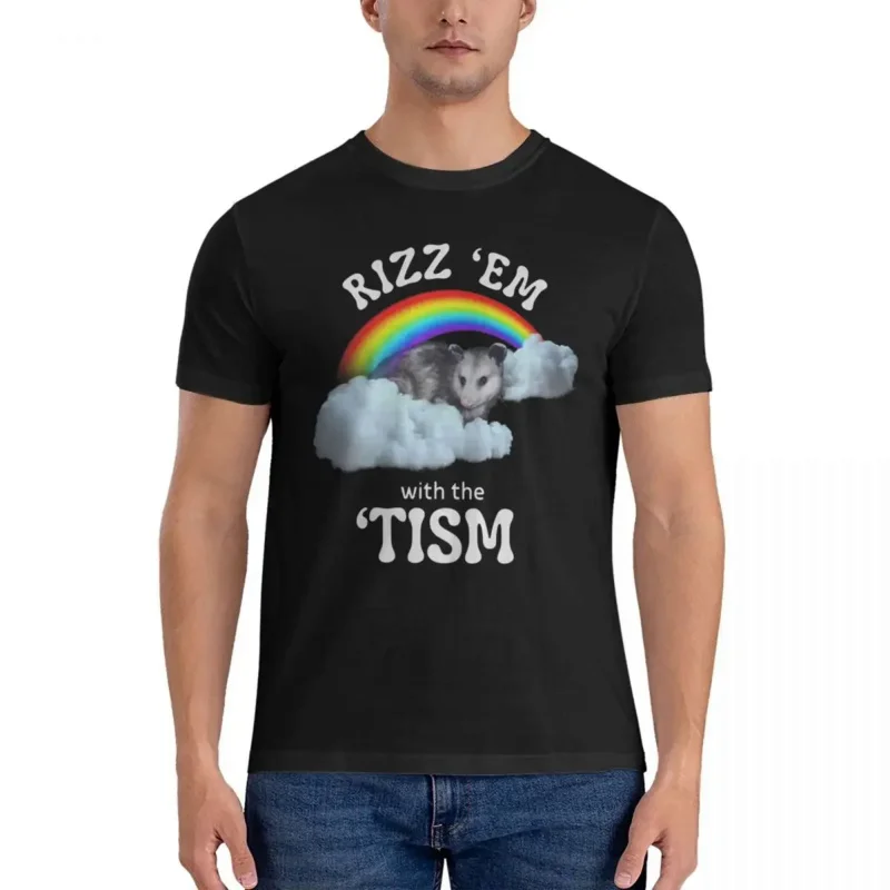 Customized men men T-shirt Rizz em with the TISM autism funny possum meme T shirt Harajuku oversized T shirt oversized
Customized men men T-shirt Rizz em with the TISM autism funny possum meme T shirt Harajuku oversized T shirt oversized