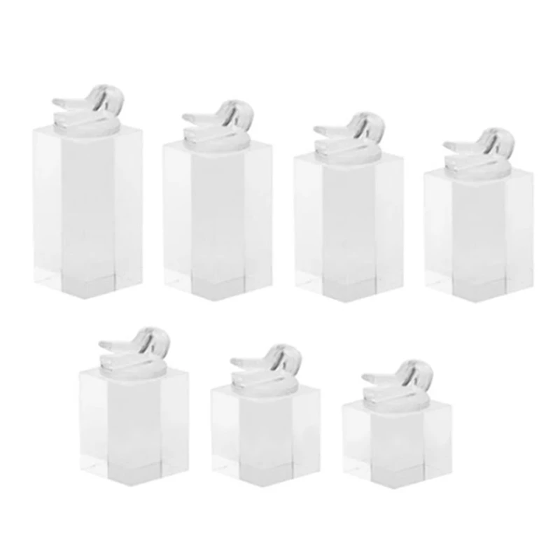 7Pcs Different Height Finger Ring Jewelry Display Stand Holder Photography Props Showcase Organizer Rack
7Pcs Different Height Finger Ring Jewelry Display Stand Holder Photography Props Showcase Organizer Rack
