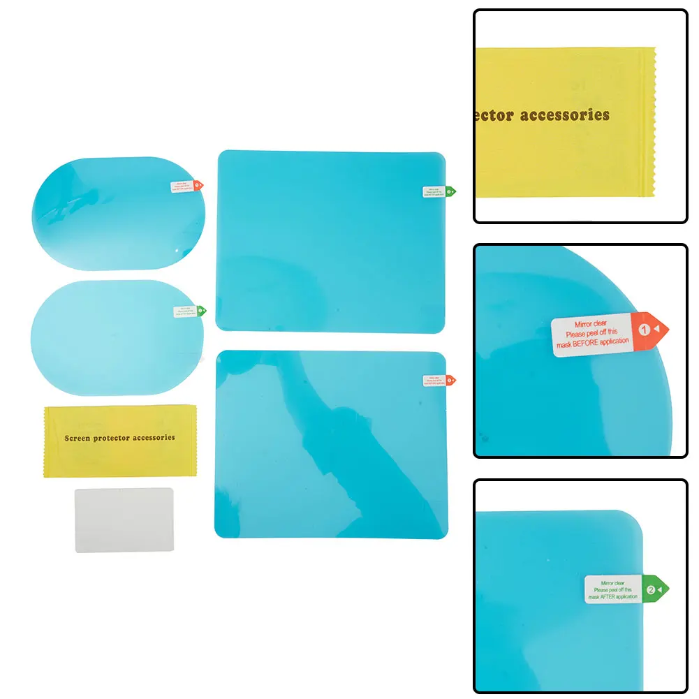 4pcs Car Rainproof Film Car Rearview Mirror Protective Rain Proof Anti Fog Waterproof Film Exterior Stickers Car Accessories
4pcs Car Rainproof Film Car Rearview Mirror Protective Rain Proof Anti Fog Waterproof Film Exterior Stickers Car Accessories
