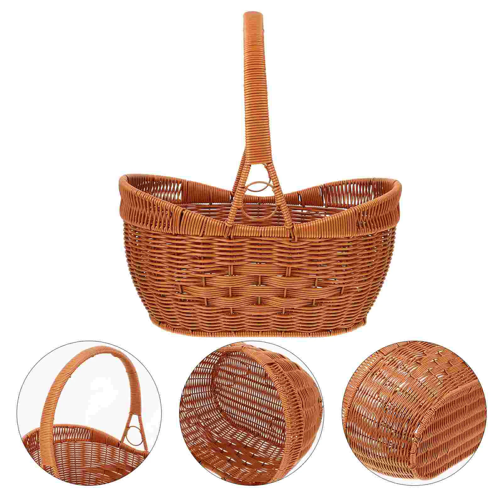 Vegetable Shop Basket Kitchen Essential Weaving Flower Girl Bread Woven Pp Outdoor Storage
Vegetable Shop Basket Kitchen Essential Weaving Flower Girl Bread Woven Pp Outdoor Storage