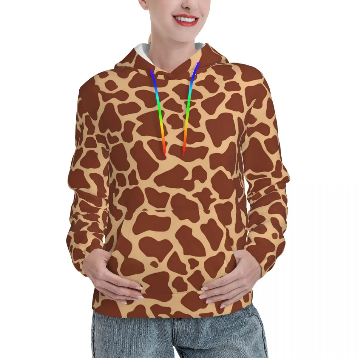 Wildlife Giraffe Streetwear Hoodies Autumn Animal Print Casual Sweatshirts Woman Modern Custom DIY Oversized Pullover Hoodie
Wildlife Giraffe Streetwear Hoodies Autumn Animal Print Casual Sweatshirts Woman Modern Custom DIY Oversized Pullover Hoodie