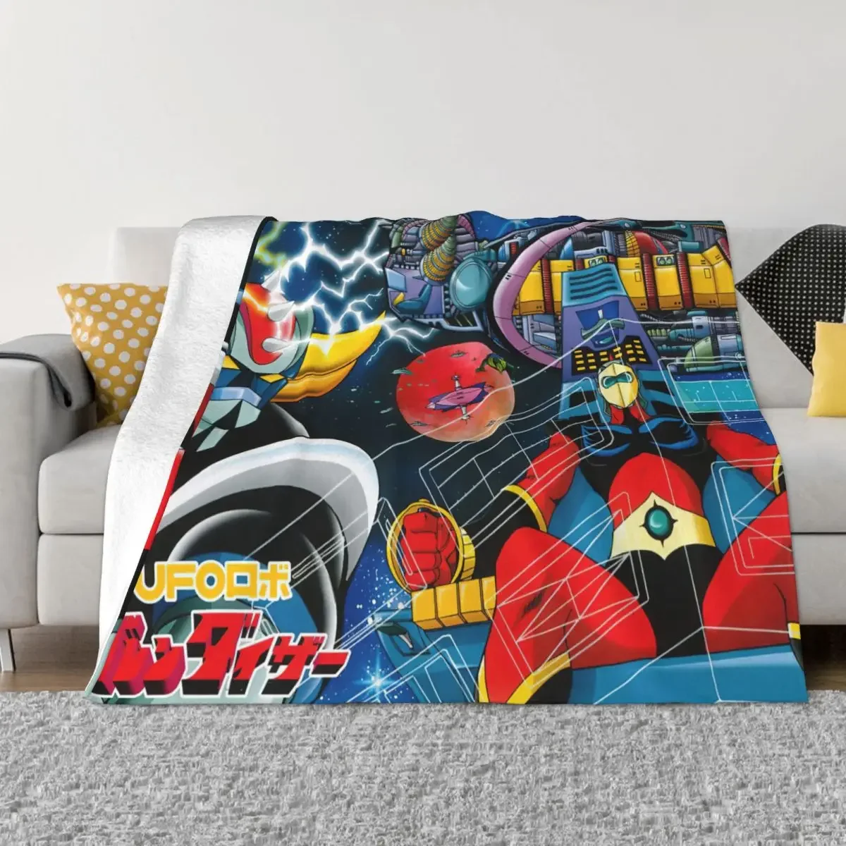 Goldorak Actarus Mazinger Z Blanket UFO Robot Grendizer Anime Flannel Funny Warm Throw Blankets for Bed Sofa Autumn/Winter
Goldorak Actarus Mazinger Z Blanket UFO Robot Grendizer Anime Flannel Funny Warm Throw Blankets for Bed Sofa Autumn/Winter