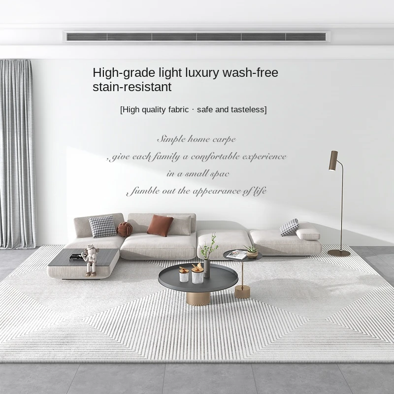 TLL Carpet Light Luxury Advanced Living Room Coffee Table Carpet Blanket Silent Wind Floor Mat Non-Slip
TLL Carpet Light Luxury Advanced Living Room Coffee Table Carpet Blanket Silent Wind Floor Mat Non-Slip