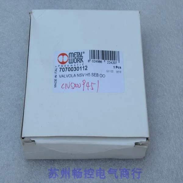 *In Stock* Brand New Italian METAL WORK Matt Walker Solenoid Valve 7070030112 In Stock
*In Stock* Brand New Italian METAL WORK Matt Walker Solenoid Valve 7070030112 In Stock