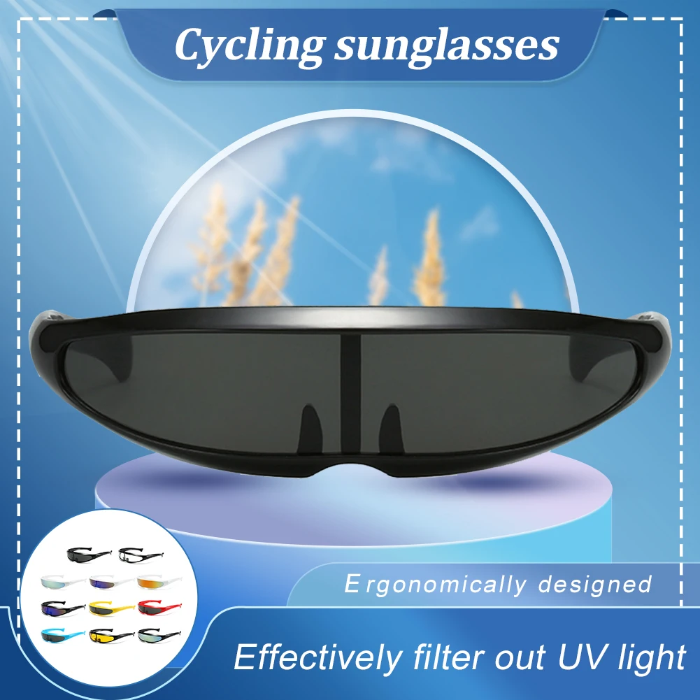2023 Fashion Futuristic Narrow Cyclops Visor Sunglasses UV400 Laser Eyeglasses Mtb Road Cycling Hiking Travel Party Camping
2023 Fashion Futuristic Narrow Cyclops Visor Sunglasses UV400 Laser Eyeglasses Mtb Road Cycling Hiking Travel Party Camping