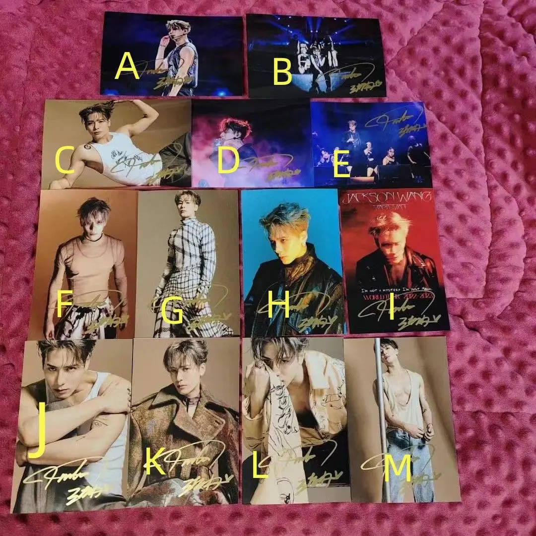 MAGICMAN World Tour Jackson Wang Jia Er фото с автографом Ограниченная серия сувенирных персональных коллекций без принта
MAGICMAN World Tour Jackson Wang Jia Er фото с автографом Ограниченная серия сувенирных персональных коллекций без принта