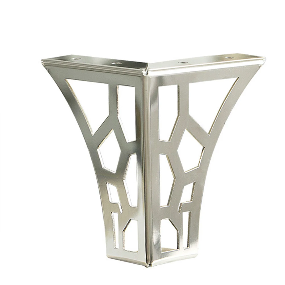 Metal Furniture Legs Hollow Out 1.2mm 4 Pcs Cabinet Gold/ Black/ Silver Modern Cabinet Stands Feet Replacement
Metal Furniture Legs Hollow Out 1.2mm 4 Pcs Cabinet Gold/ Black/ Silver Modern Cabinet Stands Feet Replacement